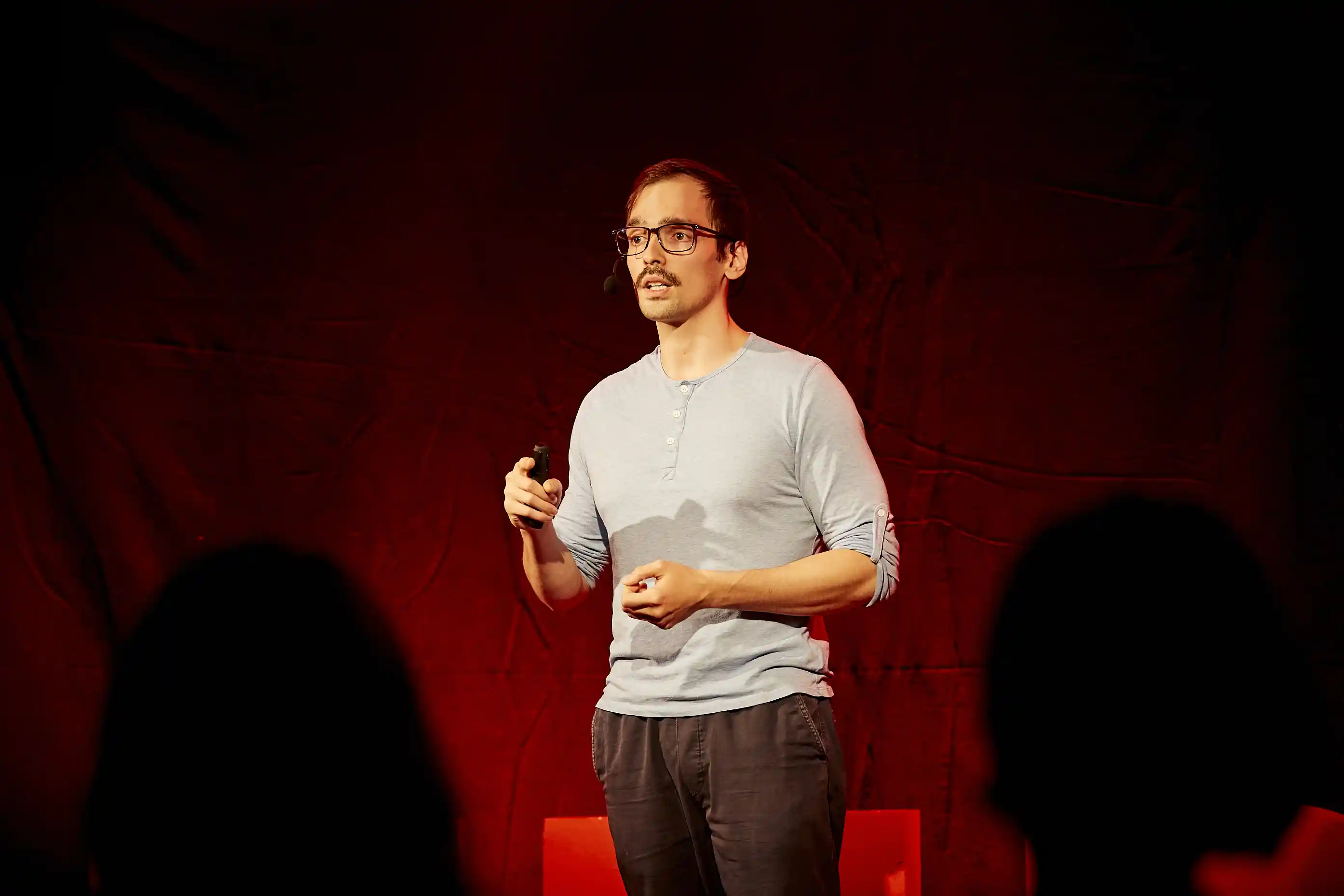 Image of Kevin German during his TedX Talk