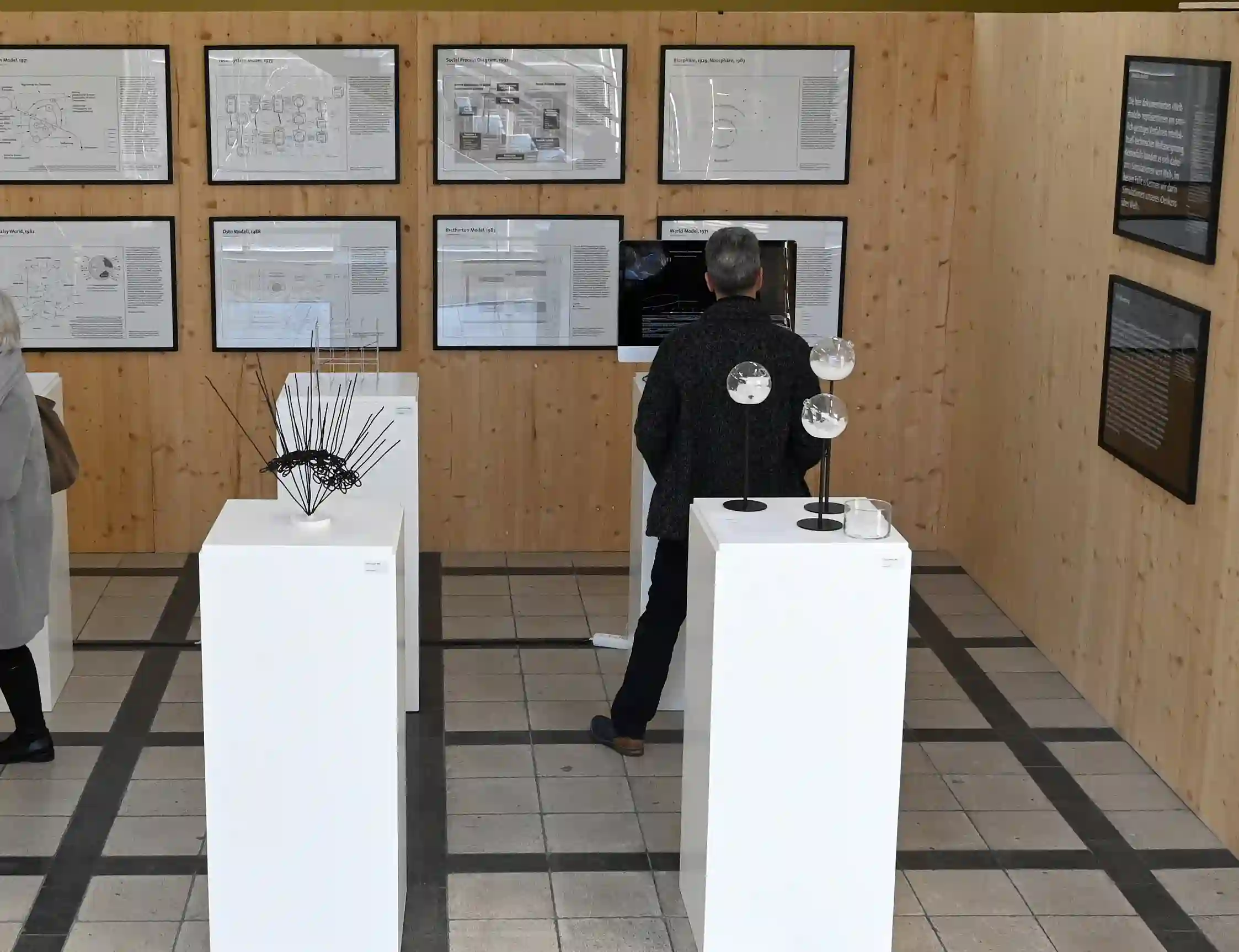 Photo of the werkschau exhibition